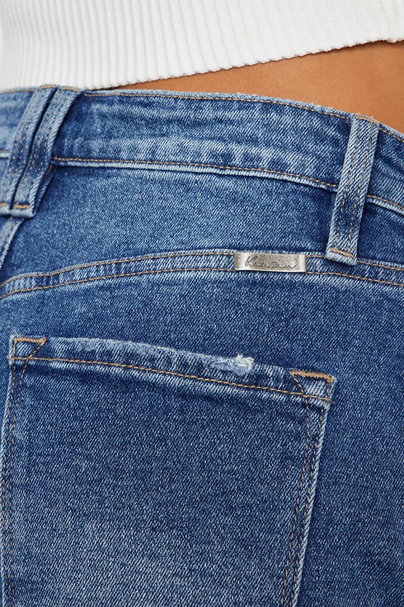 KANCAN CROSS OVER DENIM SKORT