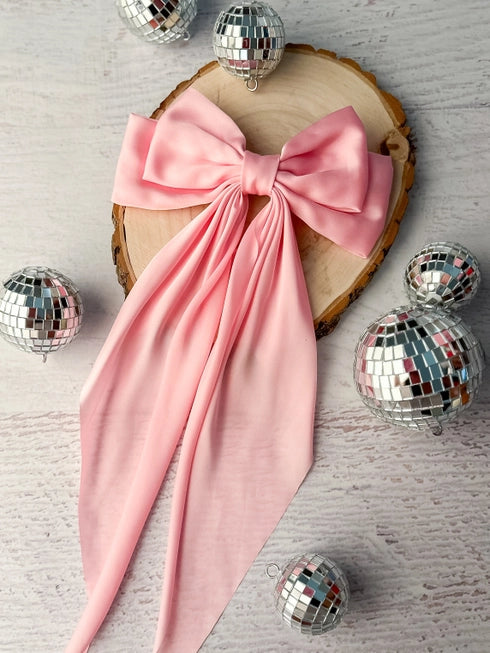SATIN HAIR BOWS