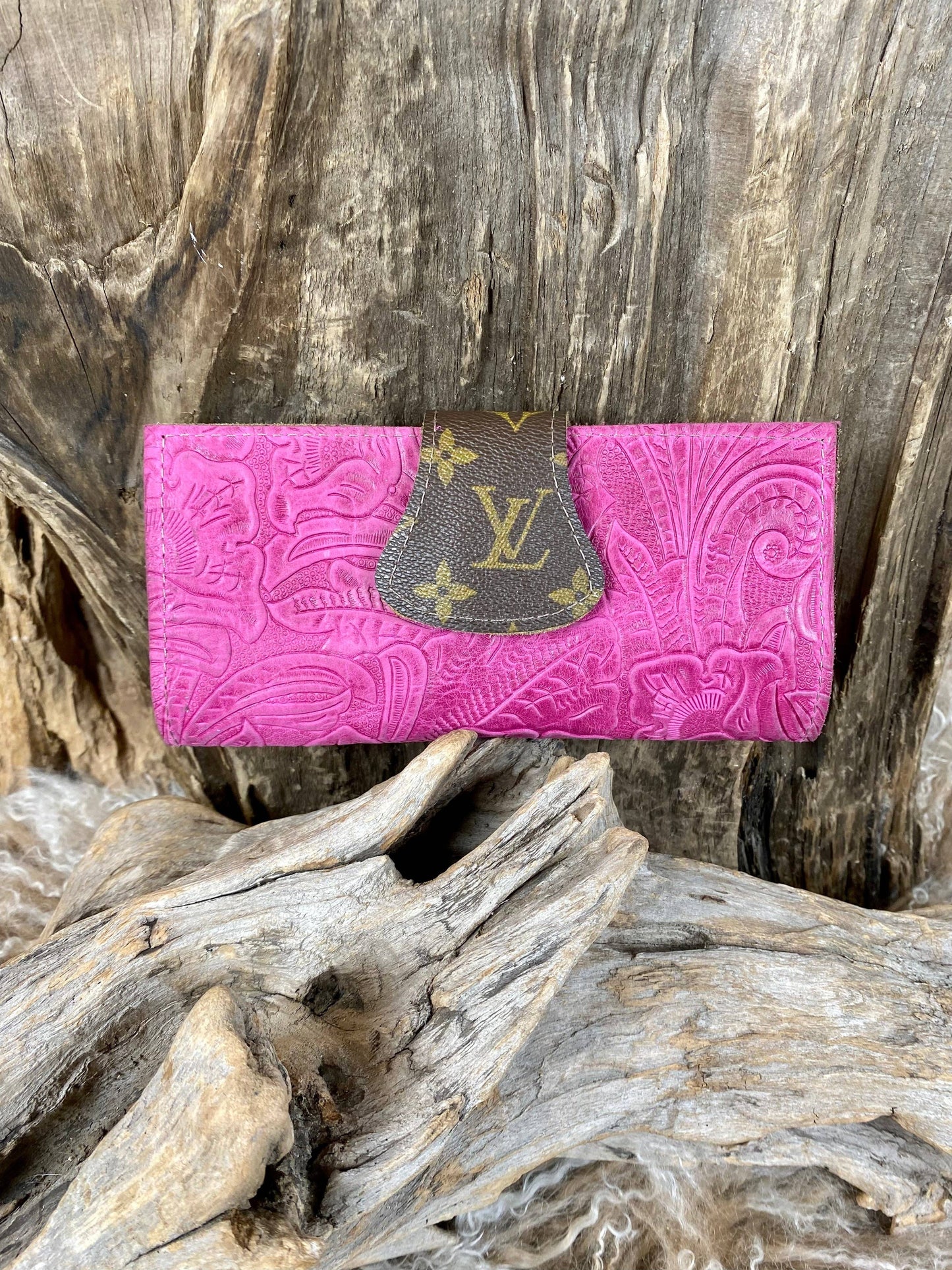 UNCYCLED PINK PAISLEY WALLET