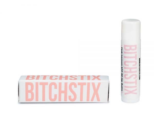 BITCHSTIX PINK LEMON SPF30 LIP BALM