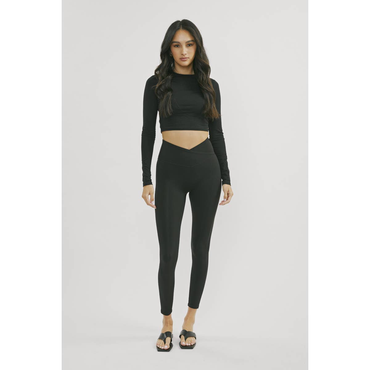 CUTE V WAIST LEGGINGS