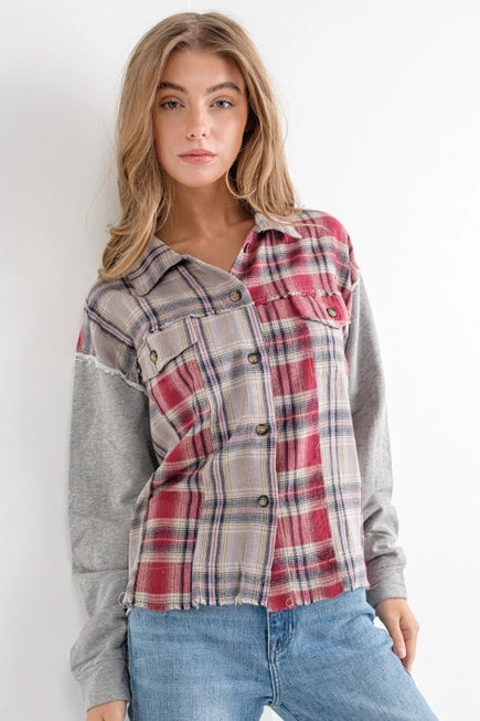 OCTOBER SKIES FLANNEL