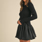 BUBBLES MINI SWEATER DRESS