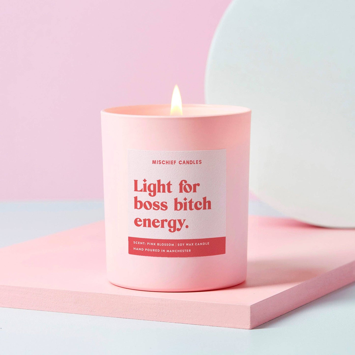 LIGHT FOR BOSS BITCH ENERGY CANDLE