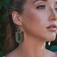 U-SHAPED LEATHER EARRINGS