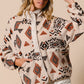 DANCE HER HOME AZTEC FLEECE JACKET