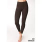 RIBBED HIGH WAIST LEGGINGS