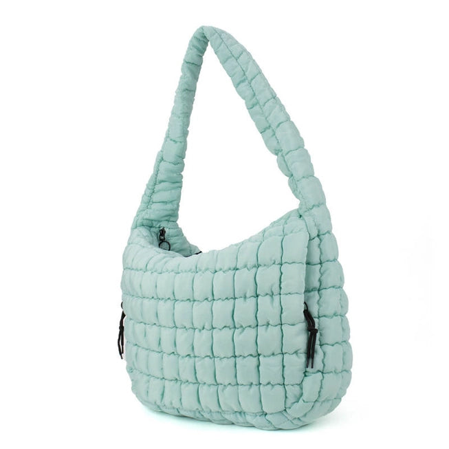 CARMELLA PUFFERQUILT SHOULDER BAG