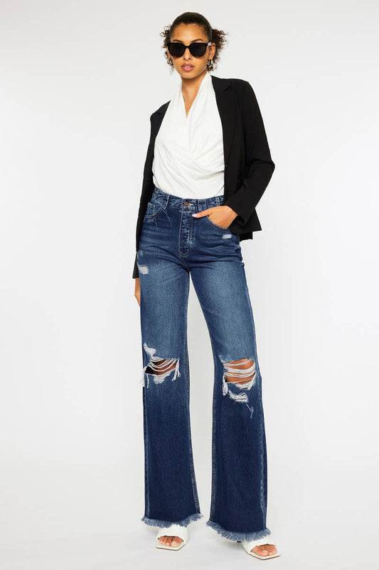 90'S WIDE LEG JEANS