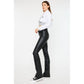 KANCAN LEATHER BOOTCUT JEANS