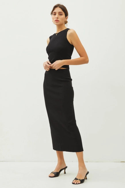 THE LYNZY MIDI SKIRT