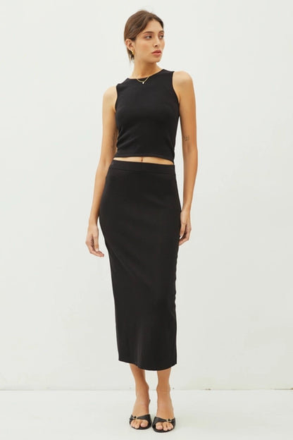 THE LYNZY MIDI SKIRT