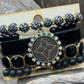 UPCYCLED LV BLK BRACELET PACK